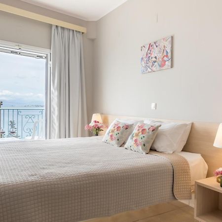 Corfu Aquamarine Aparthotel Notos ภายนอก รูปภาพ