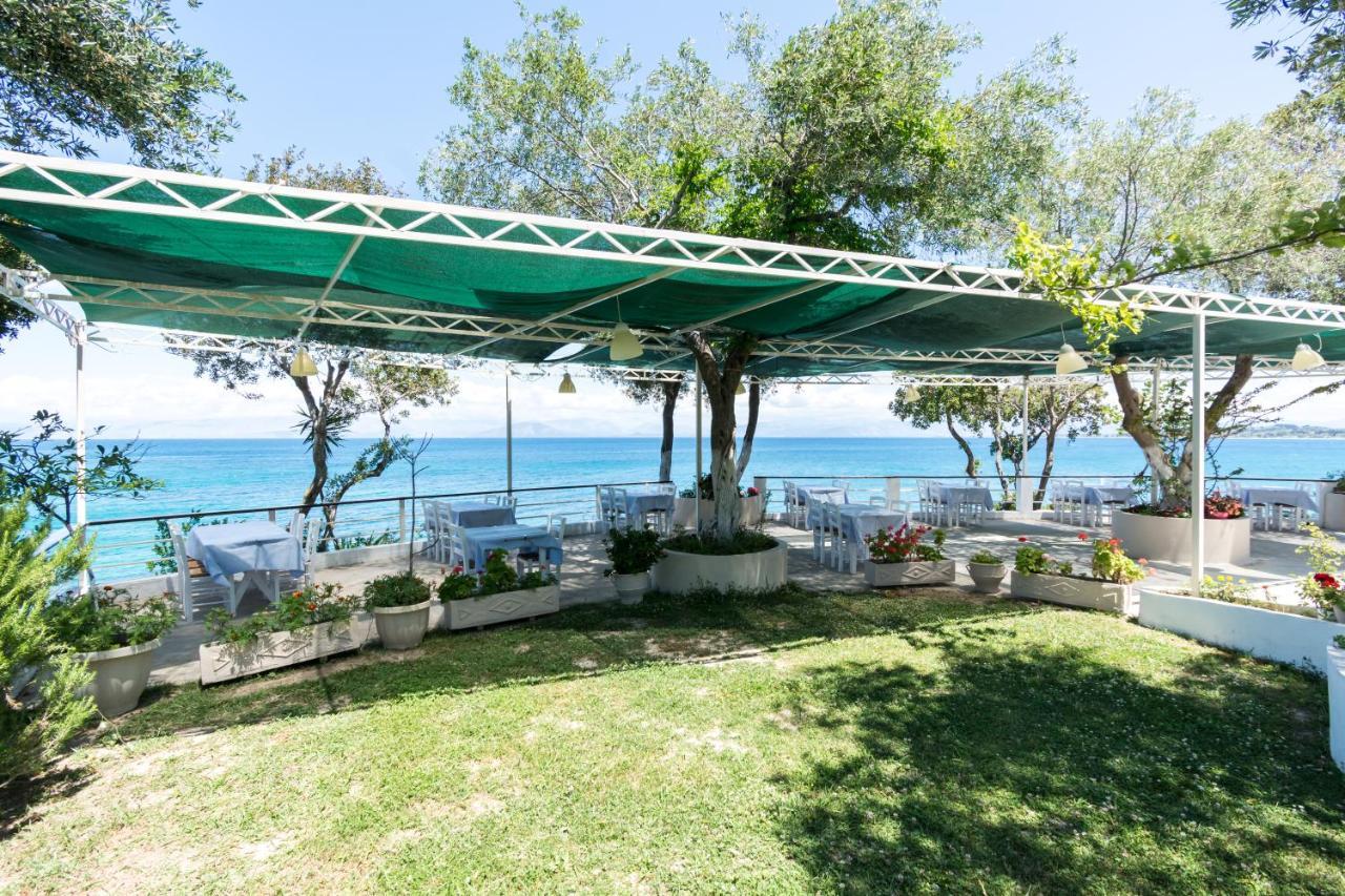 Corfu Aquamarine Aparthotel Notos ภายนอก รูปภาพ
