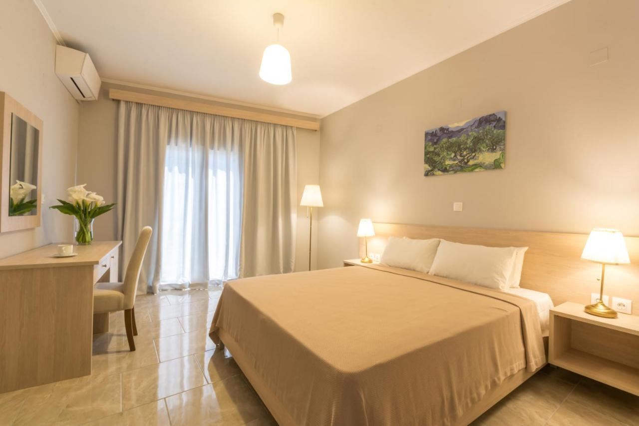 Corfu Aquamarine Aparthotel Notos ภายนอก รูปภาพ
