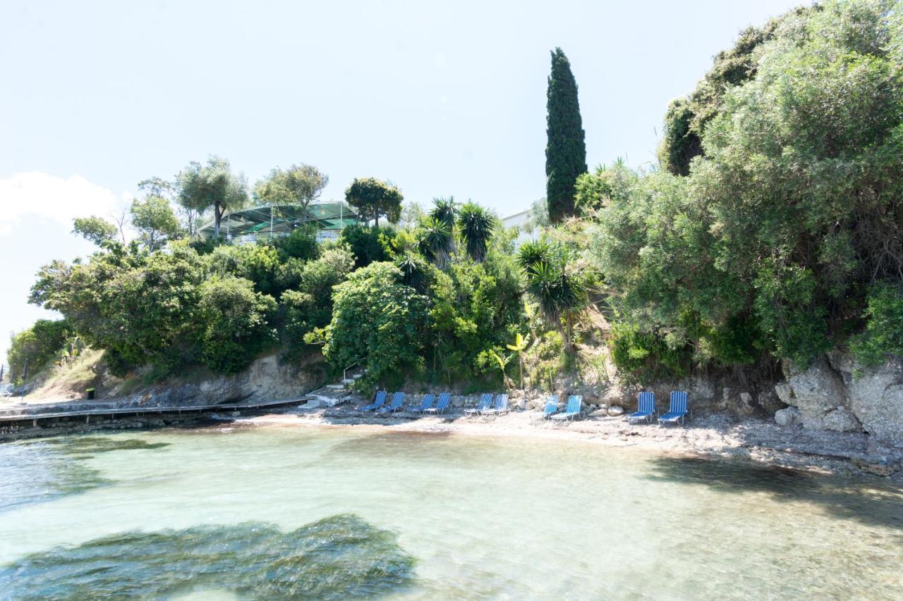 Corfu Aquamarine Aparthotel Notos ภายนอก รูปภาพ