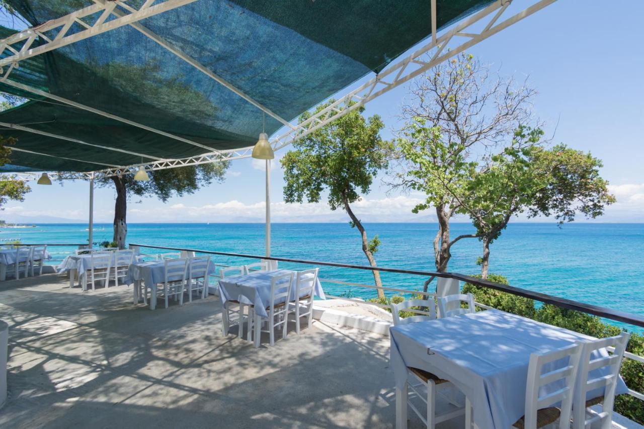 Corfu Aquamarine Aparthotel Notos ภายนอก รูปภาพ