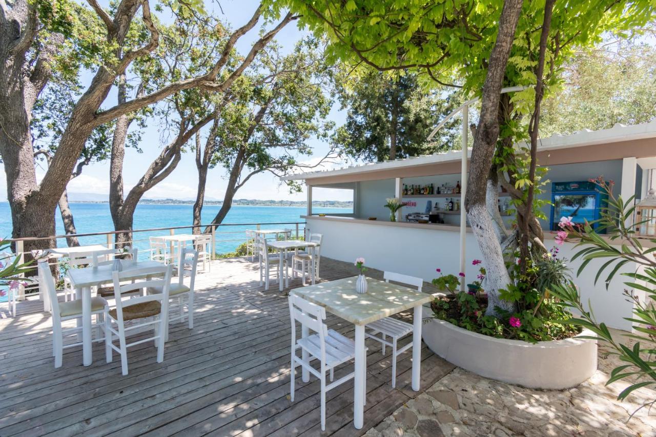 Corfu Aquamarine Aparthotel Notos ภายนอก รูปภาพ