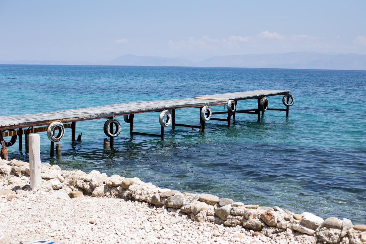 Corfu Aquamarine Aparthotel Notos ภายนอก รูปภาพ